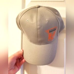 New Never worn Orangetheory Marathan Gray Hat